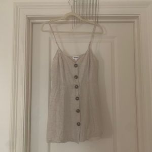 Superdown Linen Mini Dress